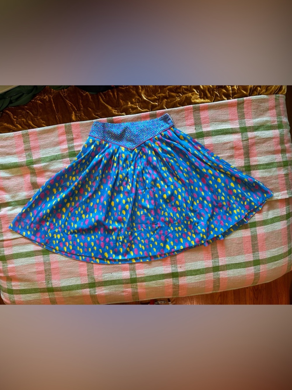 Katie Kortman flare skirt